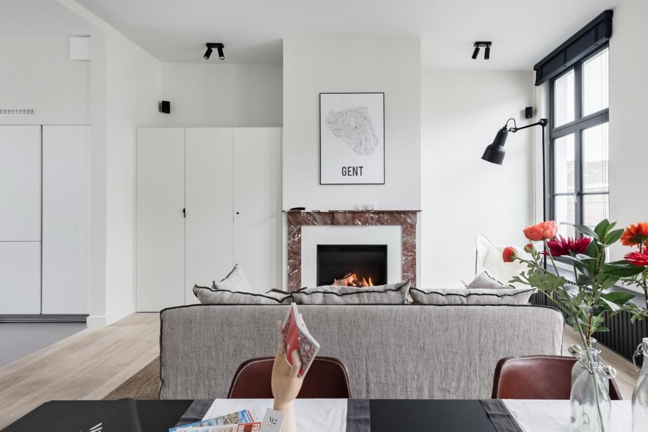 Maison12 - Design Apartments With Terrace And View Over Ghent Towers Exterior foto